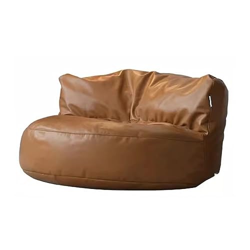 GELASIGE Sofá pequeño para ocio, puf perezoso, tatami, hogar, sala de estar, balcón, sofá pequeño, sofá individual, sillones pequeños para espacios pequeños (A)