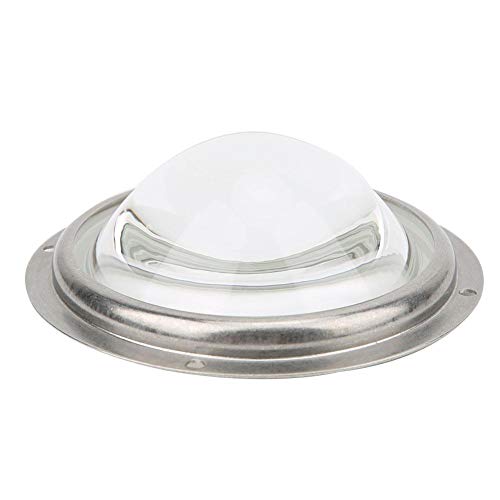 Image of Walfront 100mm /3.94in High Power LED Condenser Lens 60 Beam Angle Optical Glass Aspheric Design with Bracket for 20-200W Spotlight Projector Car Light -30~200℃ Temperature