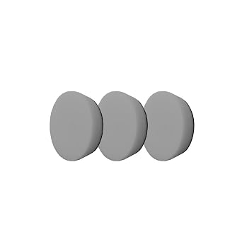 Jescar 3.5 Inch Heavy Cutting Foam Pads 3 Pack for Dual Action Polishers, Compounding & Paint Correction