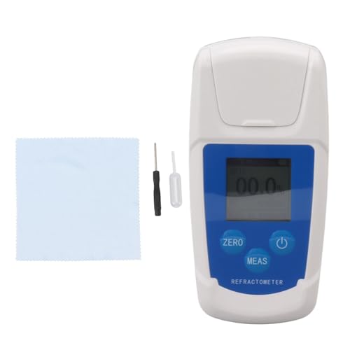 Digital Brix Refractometer, Brix Meter Tester Sugar Meter for Fruit Juices Drink Beverages Suger Content Test Measurement for Sugar Solutions Food
