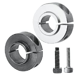 Shaft Collars for Bearing Inner Mount - Slit One Piece Clamp-on 20mm 1pc