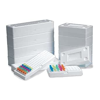 Heathrow Scientific HS4283P Foam Tube Rack with 50 Well, 1.5/2.0 mL ...