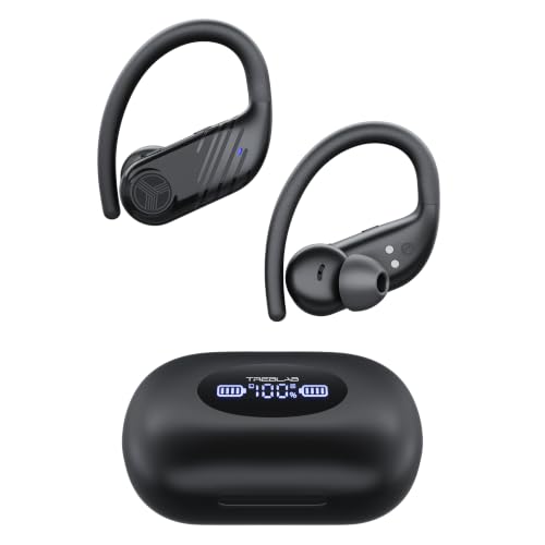 TREBLAB X3-Pro Earbuds Wireless Bluetooth, Earhook IPX5 11H Powerbank