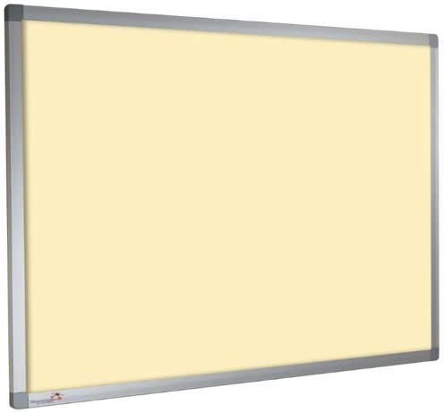 Charles Twite Noticeboard Class 1 Aluminium Framed 1500mm x 1200mm (Cream)