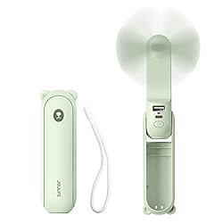 JISULIFE Handheld Mini Fan, 3 IN 1 Hand Fan, Portable