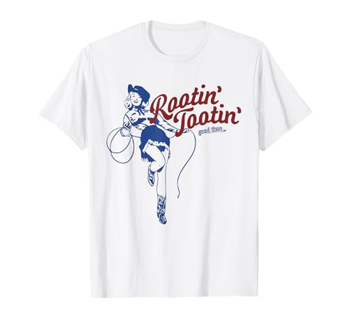 Rootin Tootin Good Time Cowgirl Funny Saying T-Shirt