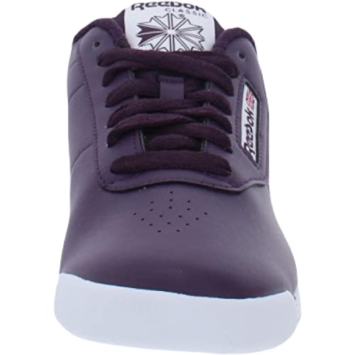 Reebok Womens Princess Sneaker, Royal Orchid/White,6.5