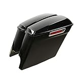 TCMT 5' Stretched Extended Saddlebags W/Latch Key Fits For Harley Touring 2014-2020
