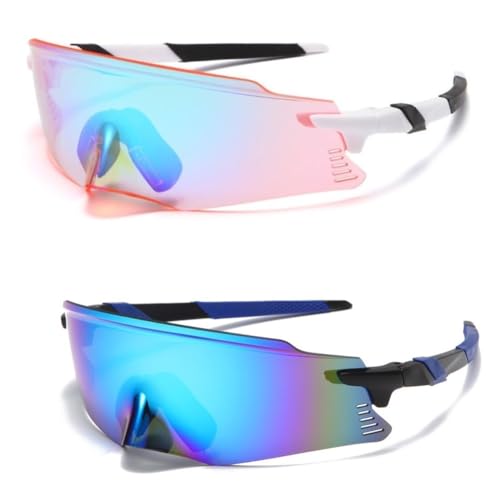 Kit 2 &Oacute;culos De Sol Feminino Bike Corrida Beach Tennis UV400