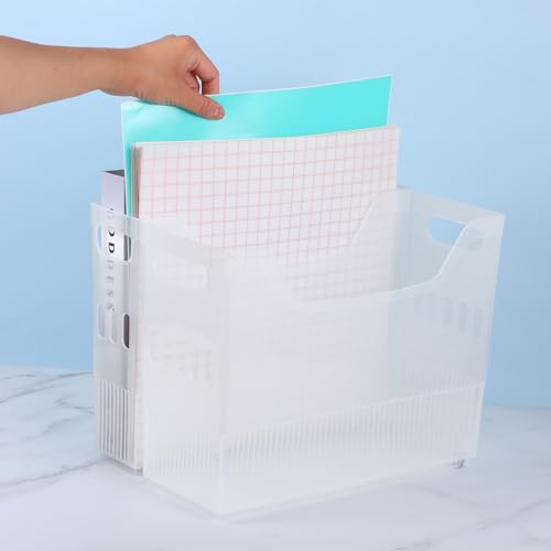 Image of 3 Pcs Scrapbook Paper Storage Organizer With Wheels, Paper Storage, Scrapbook Paper Storage, Paper Storage Organizer For Holding Scrapbook Organizer, Card Stock (3 Sizes)