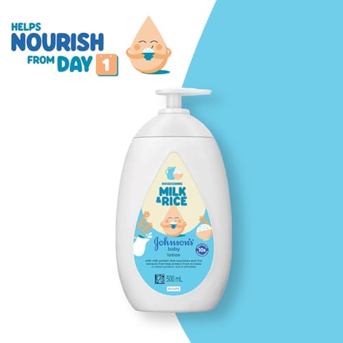 Image of Johnson's Baby Nourishing Milk & Rice Lotion 500ml