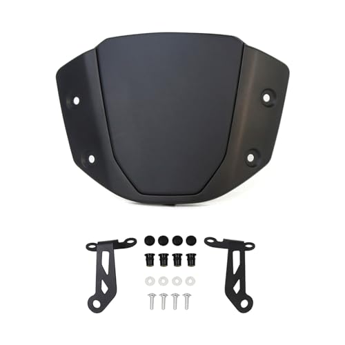 Pare-brise CB650R 2024-2026 noir mat saute-vent moto
