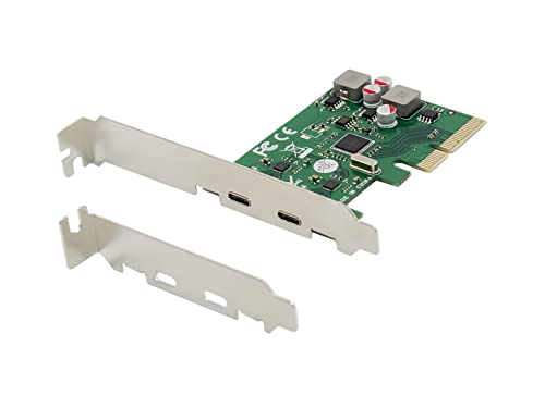 Conceptronic 2-Port USB 3.2 GEN 2 Type-C PCIE