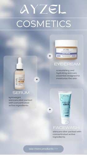 Image of Premium Skincare Kit | Brightening Facewash - 100 ml , Vitamin C Face Serum - 30 ml & Under Eye Cream - 30gm Skincare Routine For Women & Men Combo 3