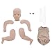 Unbemalte leere Puppe, genießen Sie die DIY-Produktion 28 Zoll / 70 cm leeres Puppenset zum Vorgeben und Cosplay