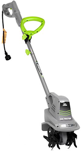 Earthwise TC70025 7.5-Inch 2.5-Amp Corded Electric Tiller/Cultivator, Grey