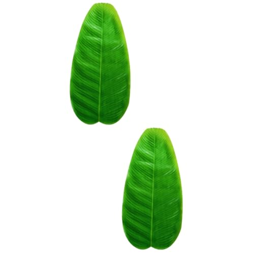 FUTUREORYY 2 Piezas Mantel Individual y Antideslizante con Diseño Plátano Resistente al Calor para Cocina Comedor y Fiesta Decoración para Hogar y Restaurante Verde