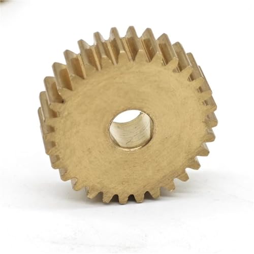 Engrenage droit en laiton 0.7M 60T avec alésage 10mm pour axe de transmission