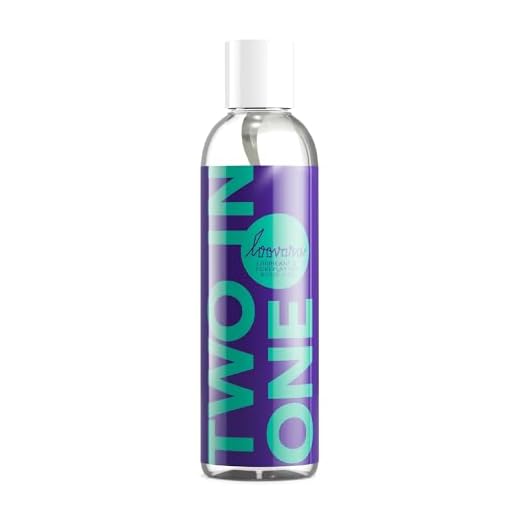 Loovara TWO IN ONE – 2 in 1 pflegendes Massage-Öl & Gleitgel mit Aloe Vera (250 ml) I Vegan, natürlich, dermatologisch getestet, kondomsicher I Ideal für Toys I Made in EU
