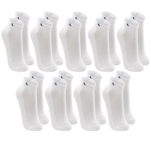 Kit 9 Pares Meias Masculina Lupo Cano Curto Sport Algodão Original 3225 (G 41 a 44, Brancas)