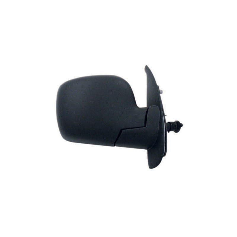 Repiauto Retrovisor Manual Derecho Negro Compatible con Renault Kangoo 2 Fase 1 2008-2013