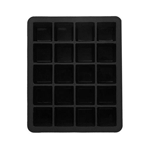 DECHOUS 2 Pack Molde de Cubitos de Hielo de Silicona miniatura 3