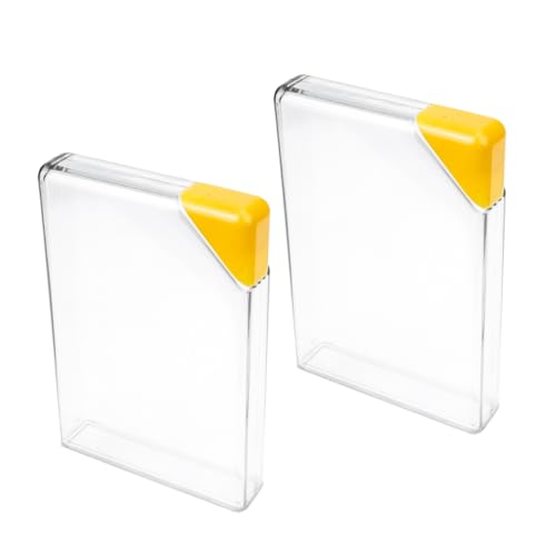 TOYANDONA 2 Termos De Plástico Creativos Para Agua Para Acampar Viajes Rectangulares Transparentes Reutilizable