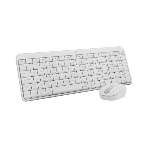Combo Teclado e Mouse Sem Fio Logitech MK250 Bluetooth com Conect...