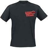 camisa negra algodon hombre Bandas, Merch Bandas Guns N\' Roses Hard Skool Banner Hombre Camiseta Negro XXL 100% algodón Regular