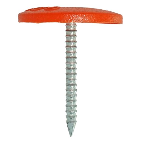 Grip Rite, Size, No Color GC114 1-1/4-Inch Round Plastic, 2,000 Count