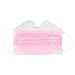 Produktbild IsMoon 50/100 Stück Rosa Anti-Fog Face Schal, Einweg 3-lagig Atemschutzcover Mundschutz Gesichtsschal Staub Anti-Verschmutzungs und Staubdichte Sesichtsschutzschirm (Rosa, 50pcs)