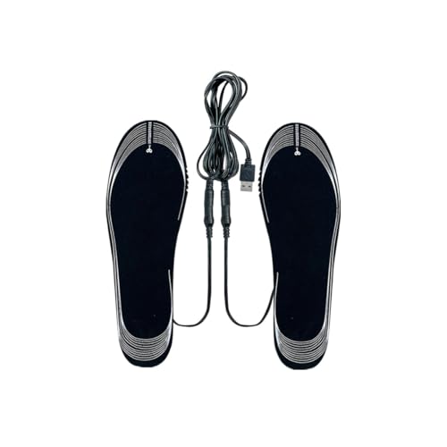 電熱インソール 発熱インソール 中敷き USB加熱式 足暖かく 防寒対策 冬用 防寒 水洗いでき 電熱ウェア 靴底 電気で足元あったか 足暖かく インソール 電熱防寒具/電熱ウェア/靴底/フットウェア/暖か インソール洗い可能 男女兼用 (サイズ(約22.