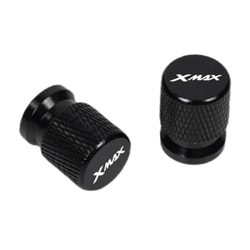 Tapa de válvula Yamaha Xmax 300 accesorio CNC universal negro