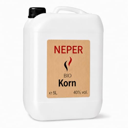 Bio Neper Korn 40% 5L (1L / 5L / 10L Korn) Organic Doppelkorn Bio Ansatzkorn 5L