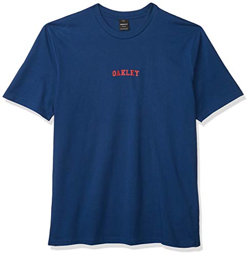 Oakley Men's B1B Flag Ss, Dark Blue, XL