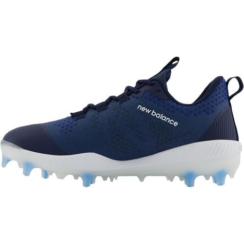 New Balance Men's FuelCell COMP V3 Baseball Shoe, Team Navy/White, 12 M4
