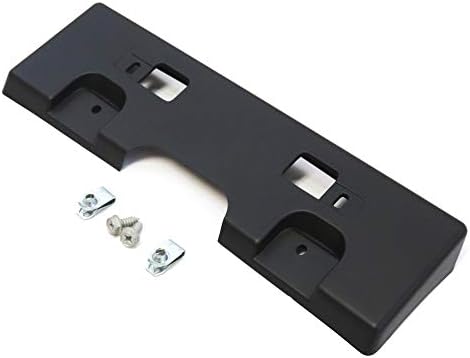Front License Plate Holder Mounting Bracket Assembly LP TAG Bumper Mount Replacement Compatible with Nissan Sentra 2007 2008 2009 2010 2011 2012 Includes Hardware