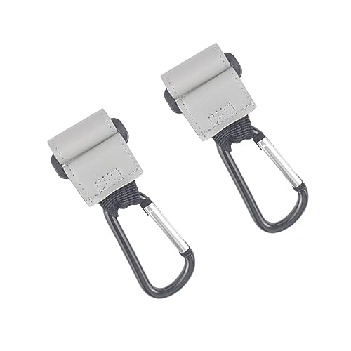 Almencla Ganchos para carrinhos de bebê de 2 peças, gancho organizador para carrinho de bebê para pe