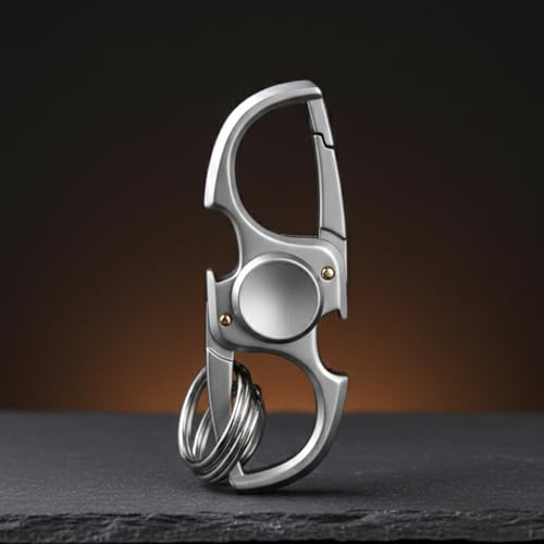 Image of THE MEN THING - Premium Stainless Steel Multicolor Keychain for Men & Boys