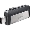 SanDisk Unidad ultra dual USB tipo C de 256 GB – USB-C, USB 3.1 – SDDDC2-256G-G46, negro