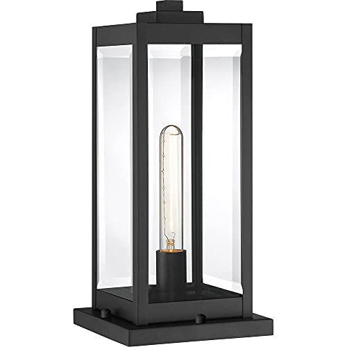Quoizel WVR9106EK Westover Outdoor Post Lantern, 1-Light 150 Watt, Earth Black
