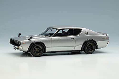 VISION 1/43 ニッサン Skyline 2000 GT-R 1973 シルバー 完成品 VM243B