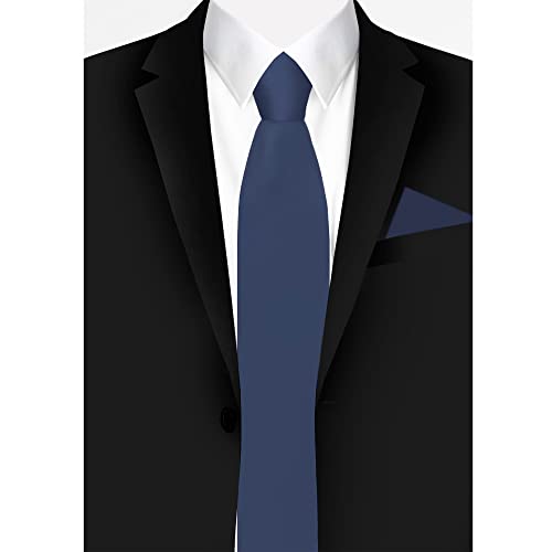 Image of Jacob Alexander Men's Pocket Square Solid Color Handkerchief