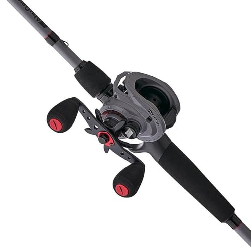 Abu Garcia Zata 7' Fishing Rod and Baitcast Low Profile Reel Combo