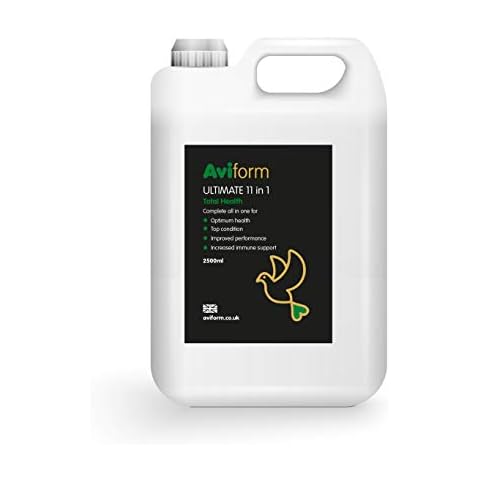 Aviform ULTIMATE NEW 11in1 NEW FORMULA Complete Supplement for Racing Pigeons 2500ml Cover