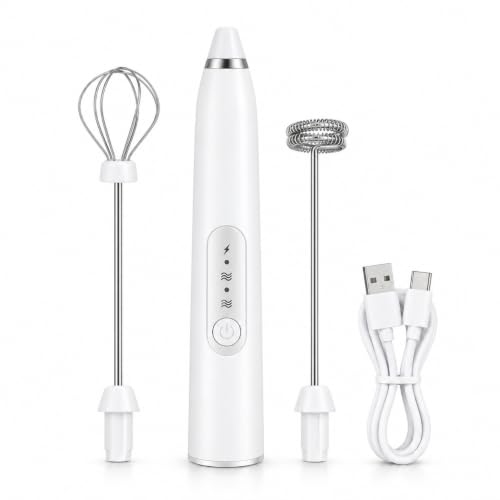 Mini Mixer Misturador Batedor USB com 2 Batedores Removíveis