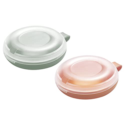 GmeDhc Boite Gouttiere Dentaire, 2 Pièces Boite Appareil Dentaire, Portable Boite a Dentier, Etui Pour Appareils Dentaires, avec Couvercle Transparent, pour Adulte et Enfants Cover