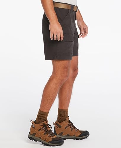 Image of Savane Mens 8 inch Hiking Cotton Cargo Shorts with Tech Pocket (Available in Big & Tall)
