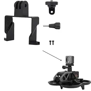 GetZget Action Camera Holder for DJI Avata Can Mount Insta 360/ Go Pro/Action 2/3/ Osmo Pocket Lights Etc Mount Accessories