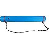  Portaplanos plástico Ø 9cm Extensible 75-125cm Azul